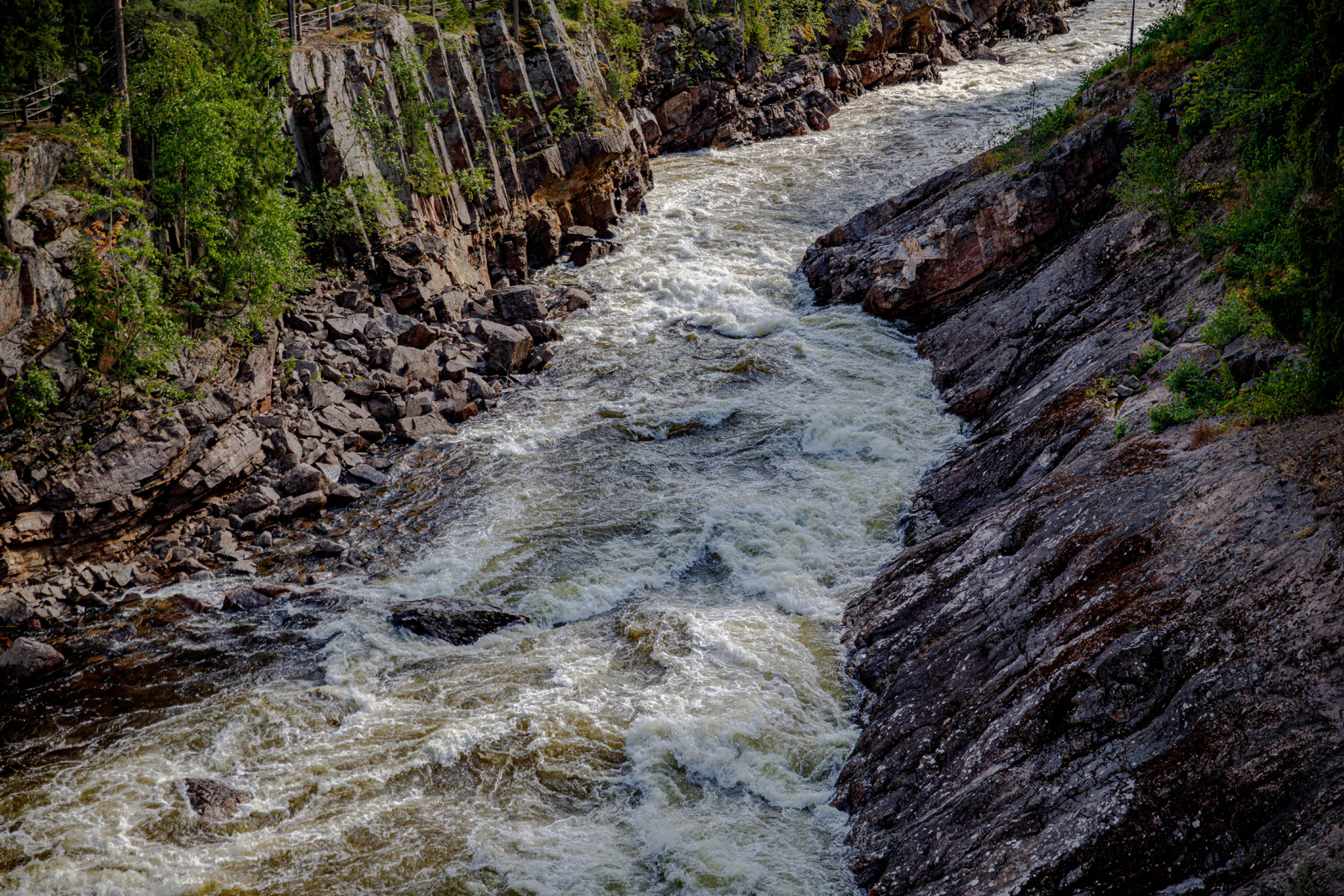 Imatra Rapids, Vuoksi River. Imatrankoski